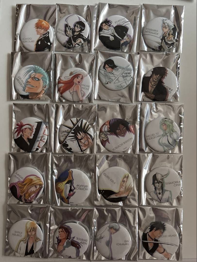 ブリーチ 缶バッジ 全種 原画展 BLEACH