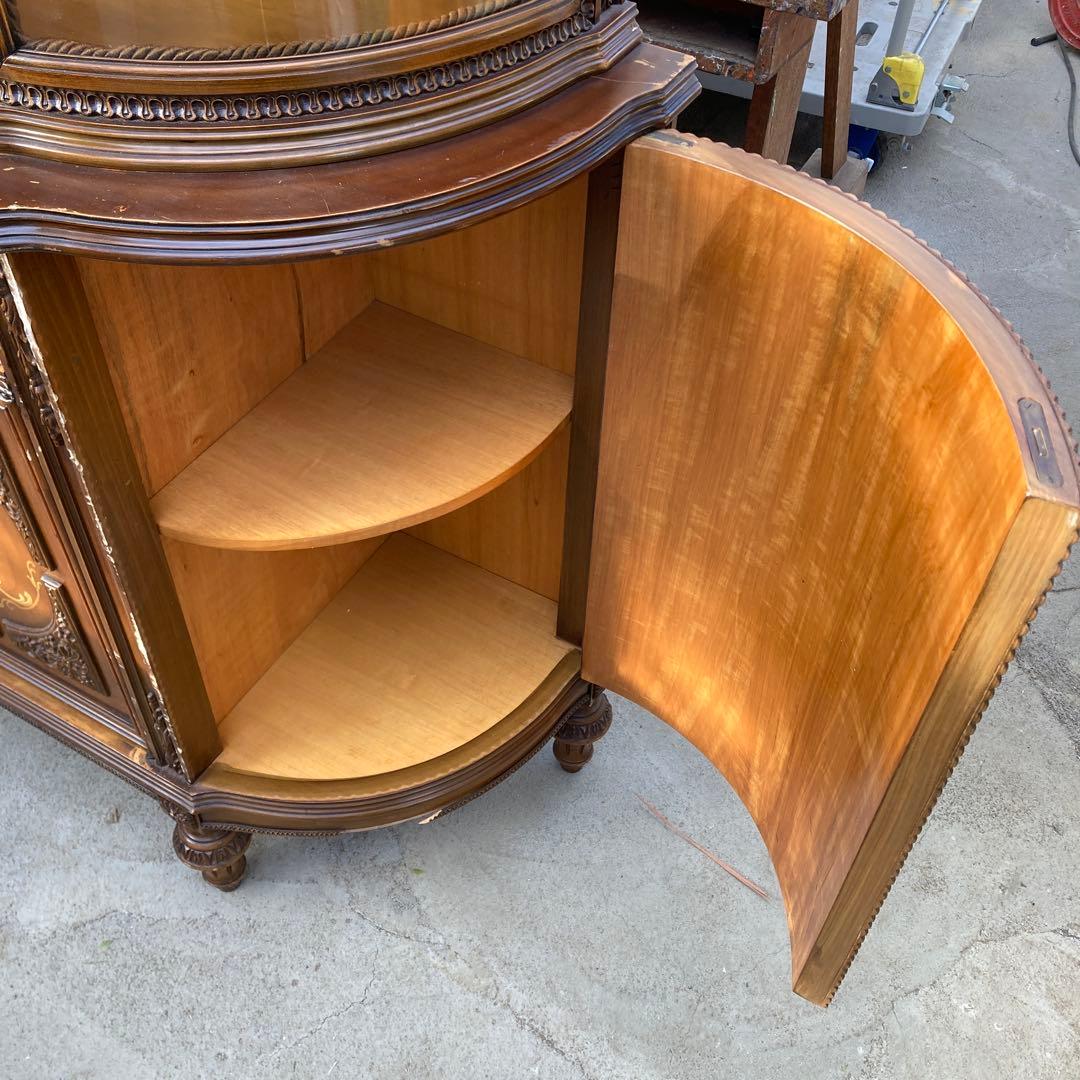 ♡*様 引き取り限定 イタリア製 ロココ 大型 ガラスキャビネット サルタレッリ