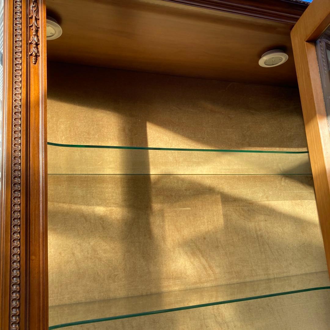 ♡*様 引き取り限定 イタリア製 ロココ 大型 ガラスキャビネット サルタレッリ