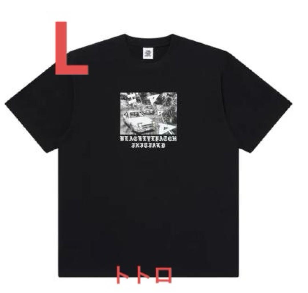 ブラックアイパッチ INITIAL D TEE BLACK 頭文字D Lサイズ