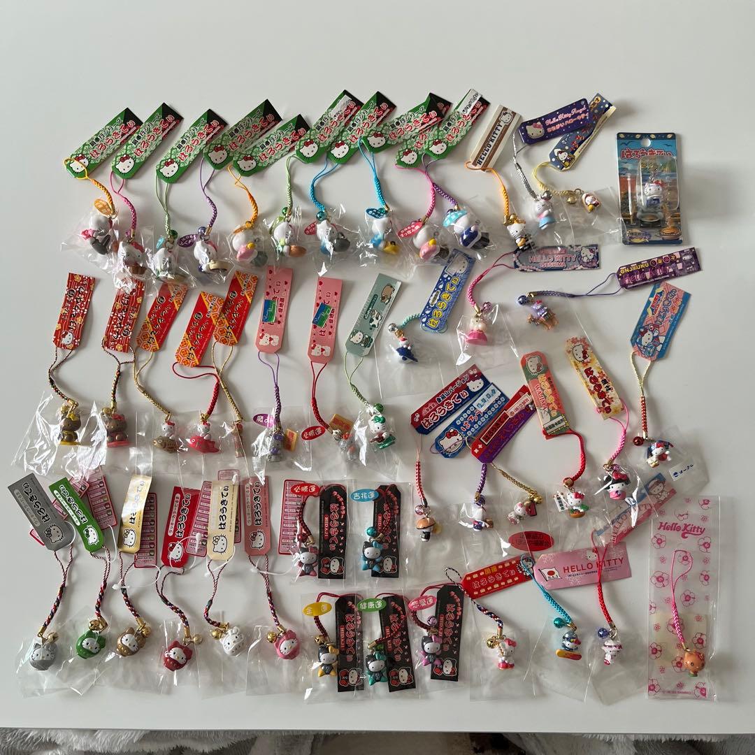 ハローキティ ストラップ まとめ売り 46個