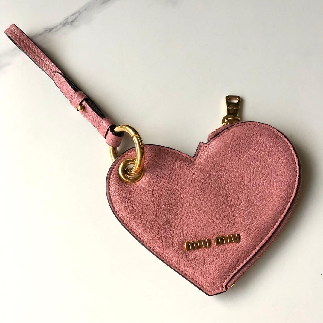 miu miu ハートケース　小物ケース