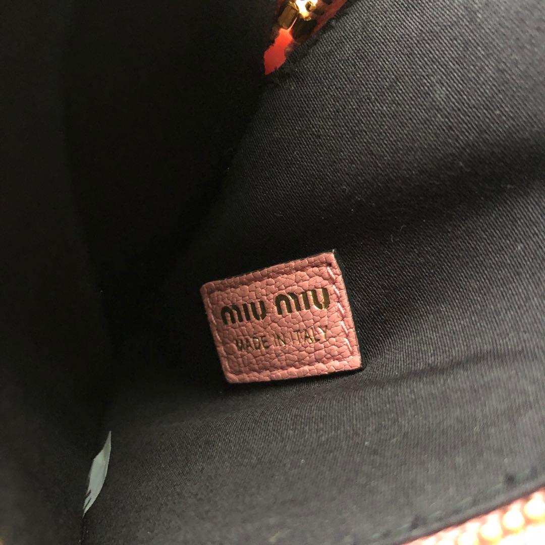 miu miu ハートケース　小物ケース