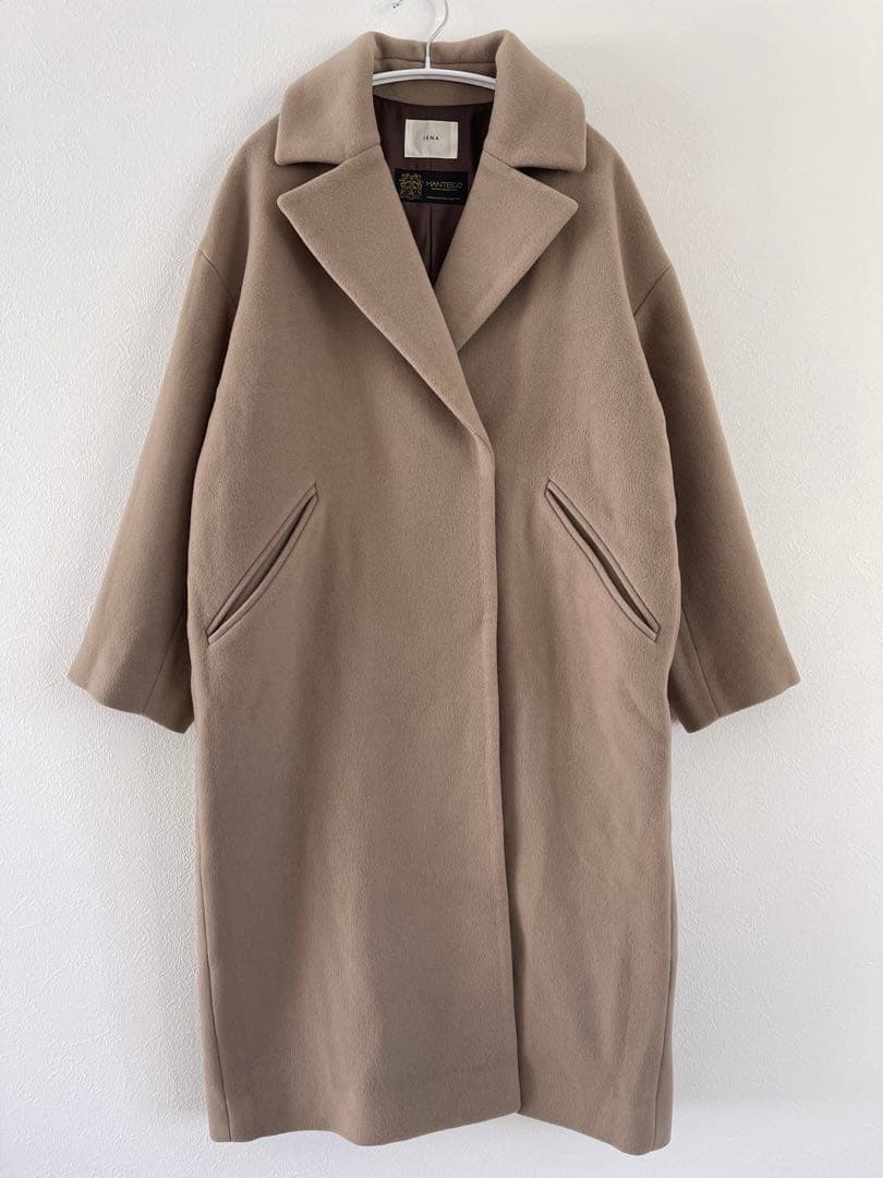 【美品✨】IENA イエナ MANTECOオーバーチェスターコート M ベージュ