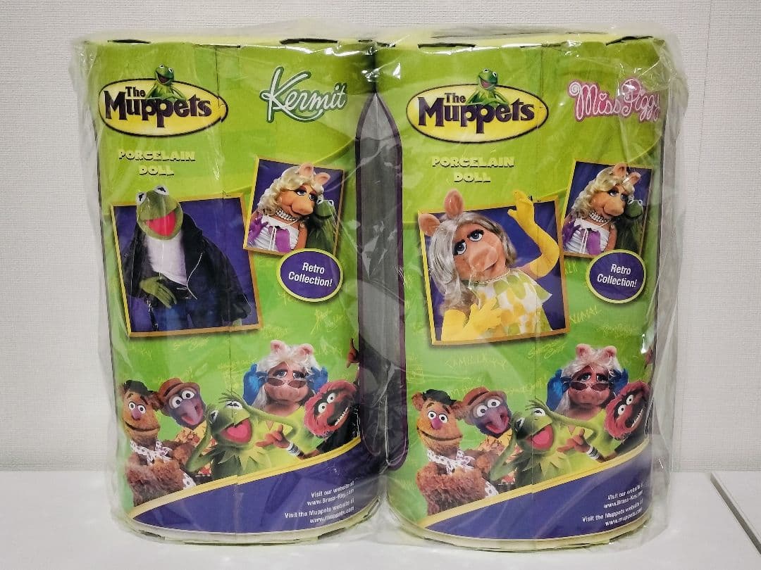 カーミット　ミス・ピギー　フィギュア　人形　レア品