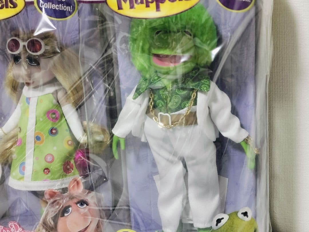 カーミット　ミス・ピギー　フィギュア　人形　レア品