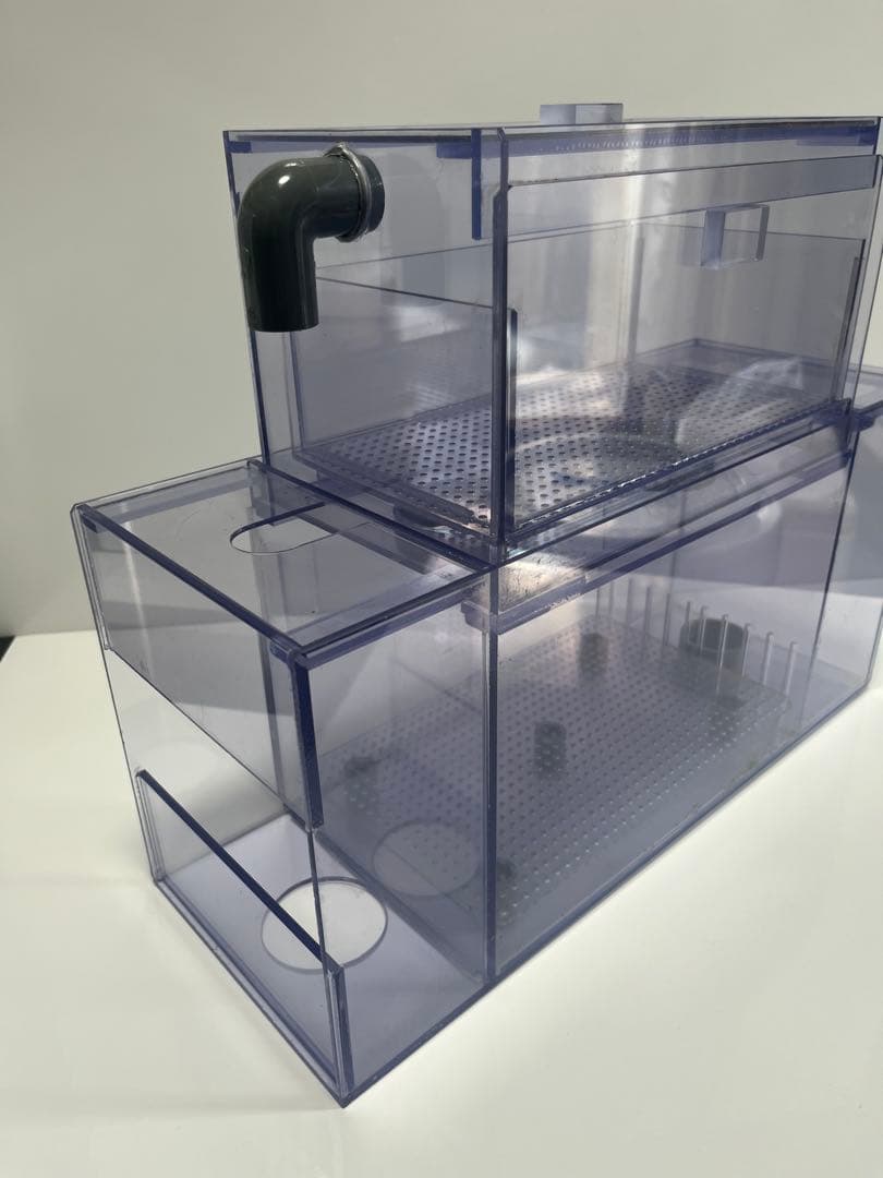 最終価格 上部フィルター 45センチ アクリル水槽用 ウールボックス引出し式