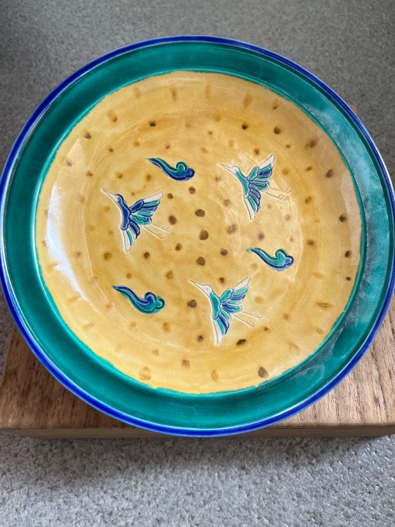 千家10職　17代　永楽善五郎　飾り皿　未使用品