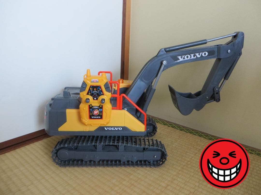 ディッキートイズ❊VOLVO(ボルボ)ショベルカー.ラジコン.リモコン付