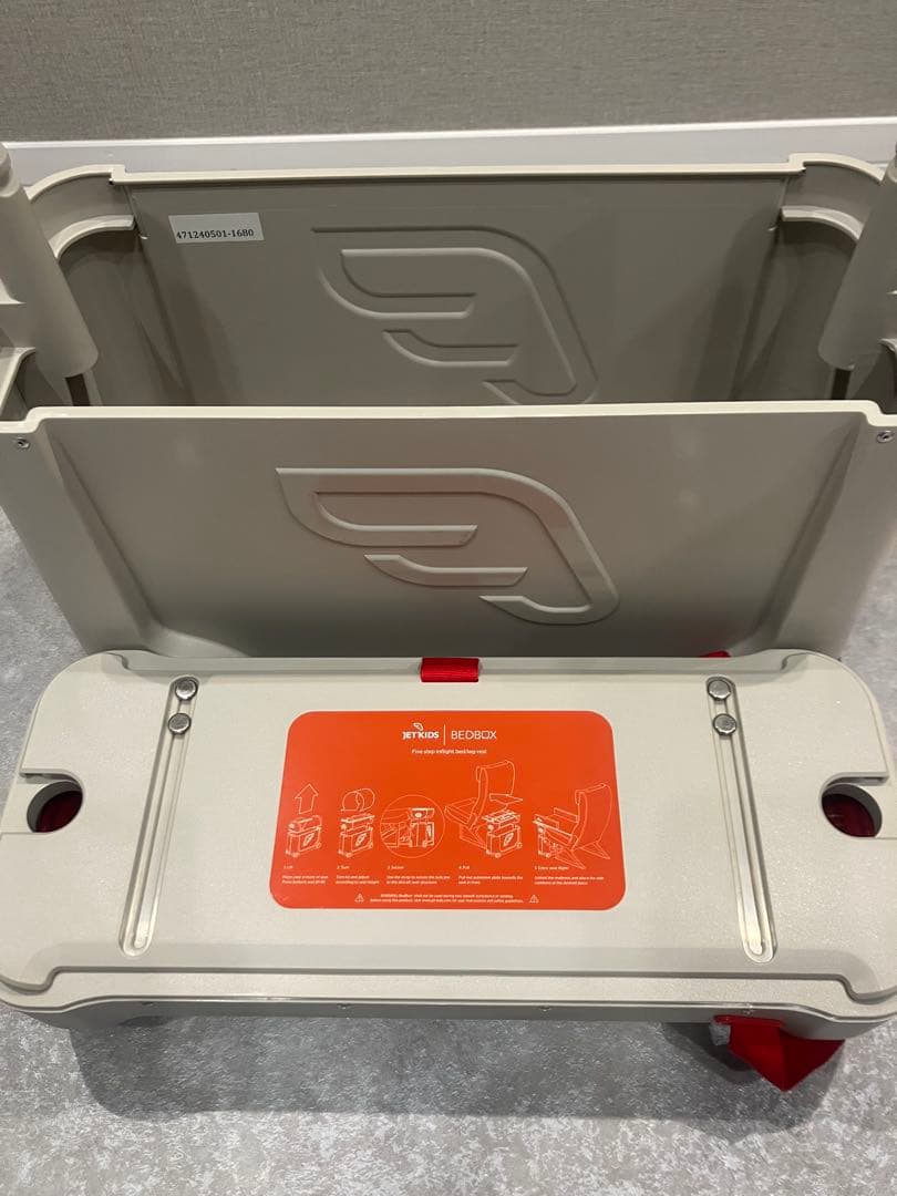 エコメルカリ便♡ジェットキッズ！　グレー　レッド