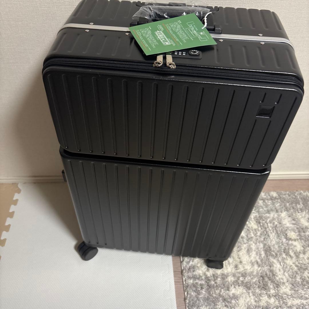 中型 ブラック キャリーケース 4輪 98L