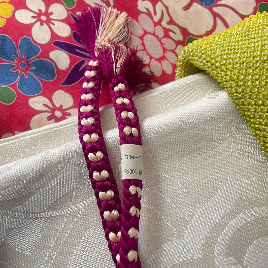 七五三　ハーフ成人式　ジュニア　大きめ7歳さん　アンティークお着物セット