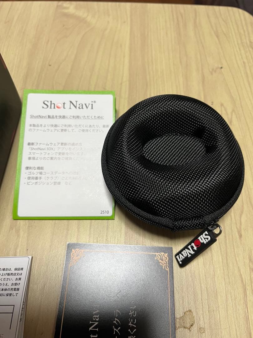 ク*！様 Shot Navi VELLIX Ｖ14 GPSゴルフウォッチ