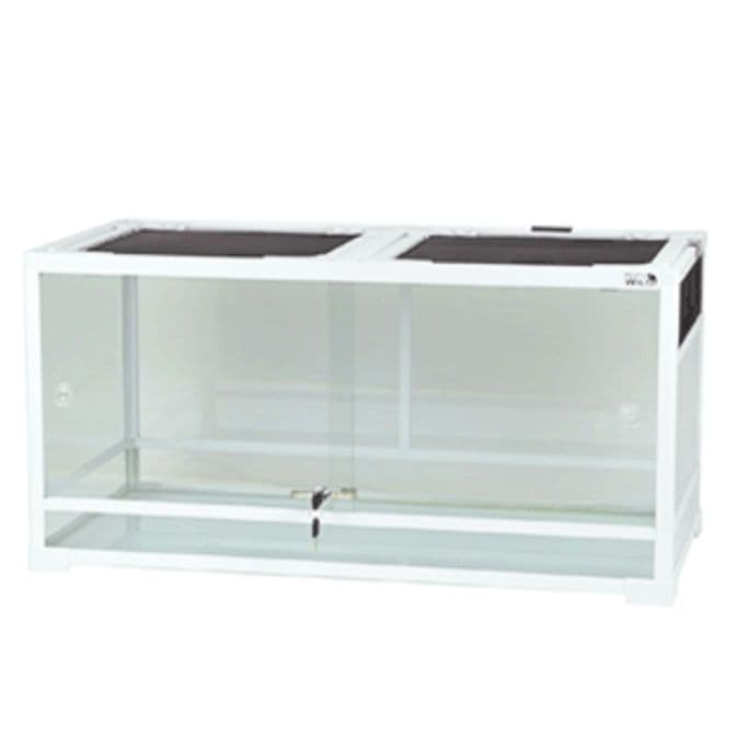 パンテオン ホワイト WH9045 ケージ ガラス製 905x455x450mm