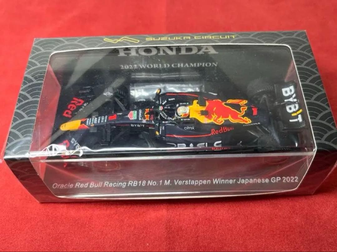 レッドブルMフェルスタッペン1/43日本GP 【鈴鹿サーキット特注】スパーク製