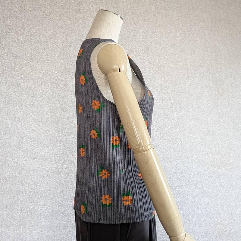 イッセイミヤケ◆PLEATS PLEASE◆タンクトップ◆♯3(7233)