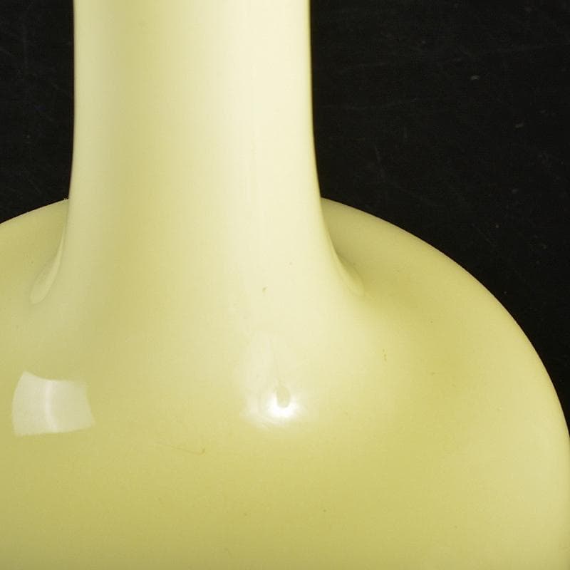 七宝焼　田村七宝工芸　梅文　花瓶　唐木台付　時代箱付　V　R7445