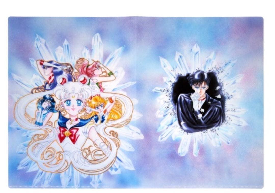 セーラームーンミュージアム　見開きクリアファイル　原画　コンプリート　全種
