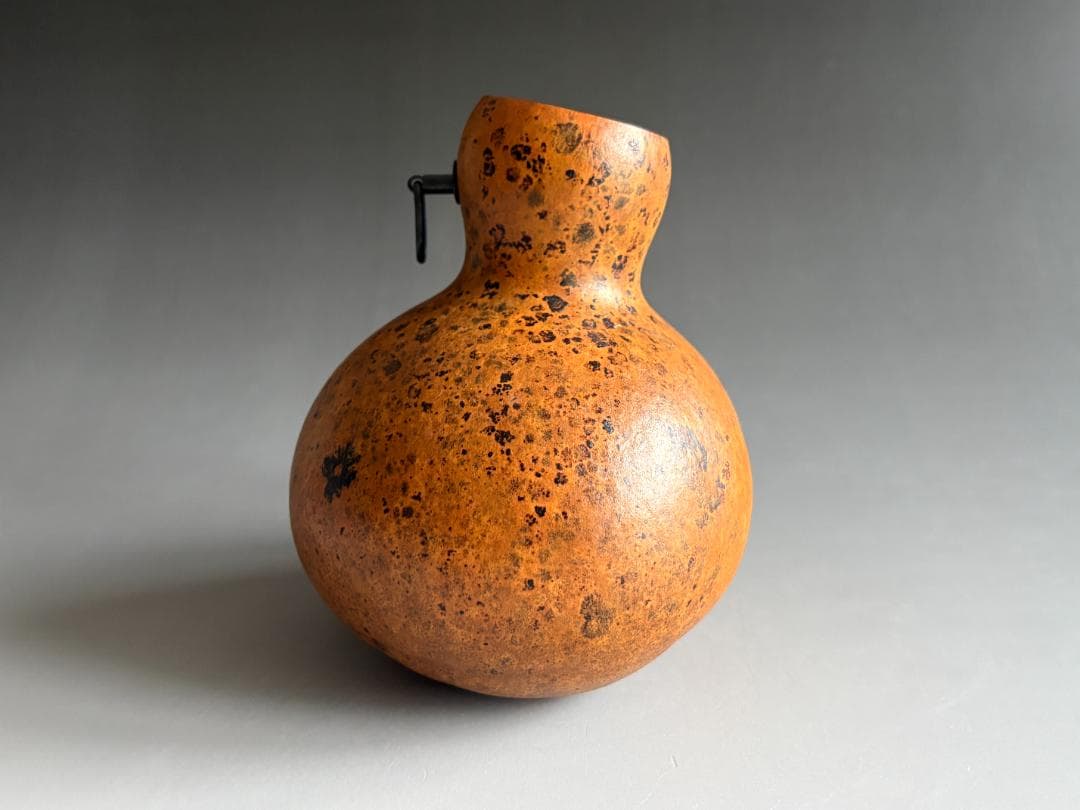 瓢花入利休写　朴堂老師　銘「庵の友」