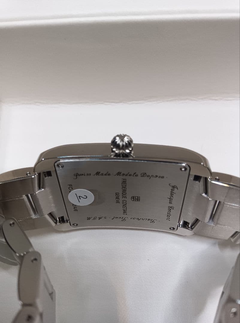 L*Y様 新品フレデリックコンスタント腕時計ステンレスサファイアガラス