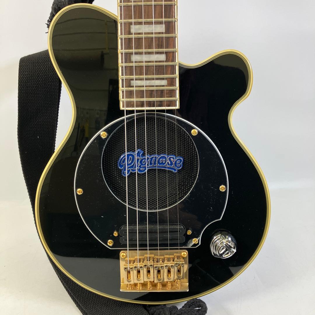 【ジャンク】 Pignose ピグノーズ トラベルギター ソフトケース付き