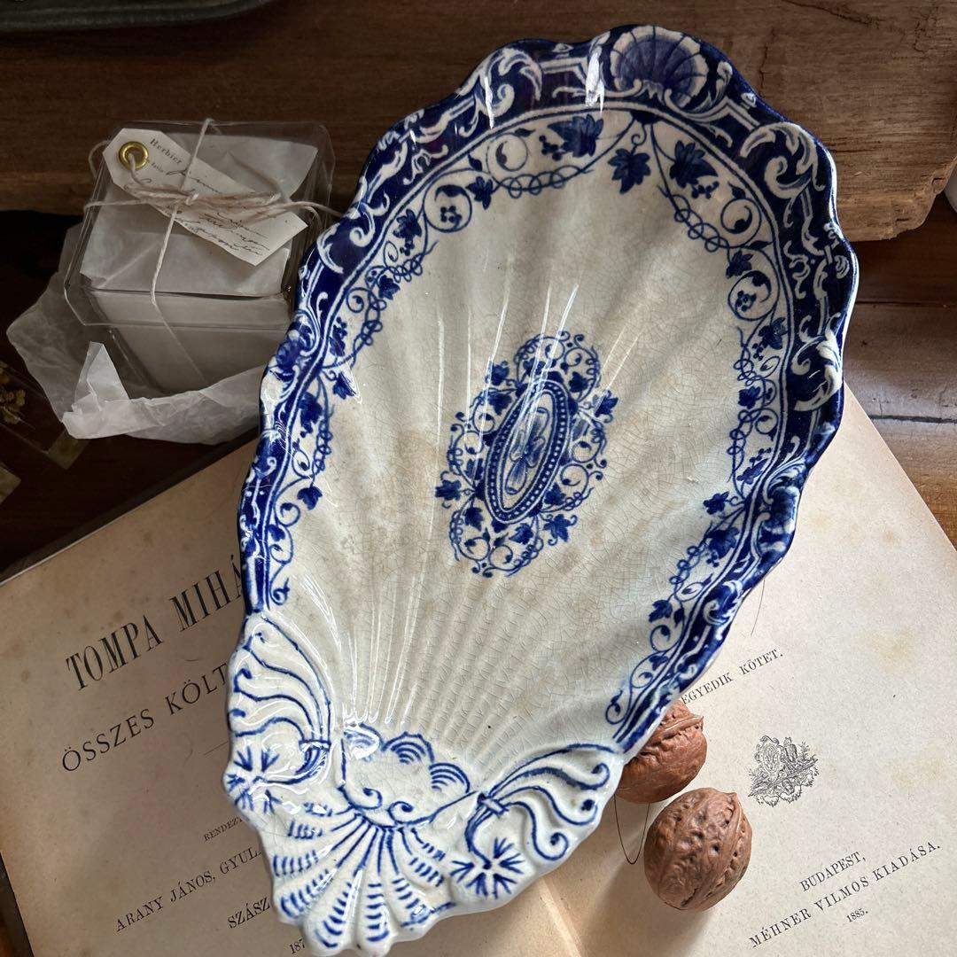 フランスアンティーク ヴィエイヤール ボルドー ラヴィエ シェル ロココ調