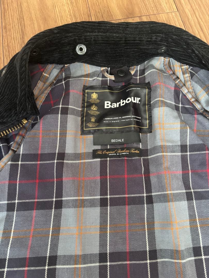 Barbour バブアー オイルドジャケット ビデイル ブラック