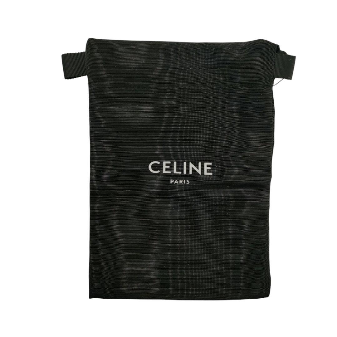 セリーヌ　モバイルケース　フォンホルダー　ドローストリング　キュイルトリオンフ