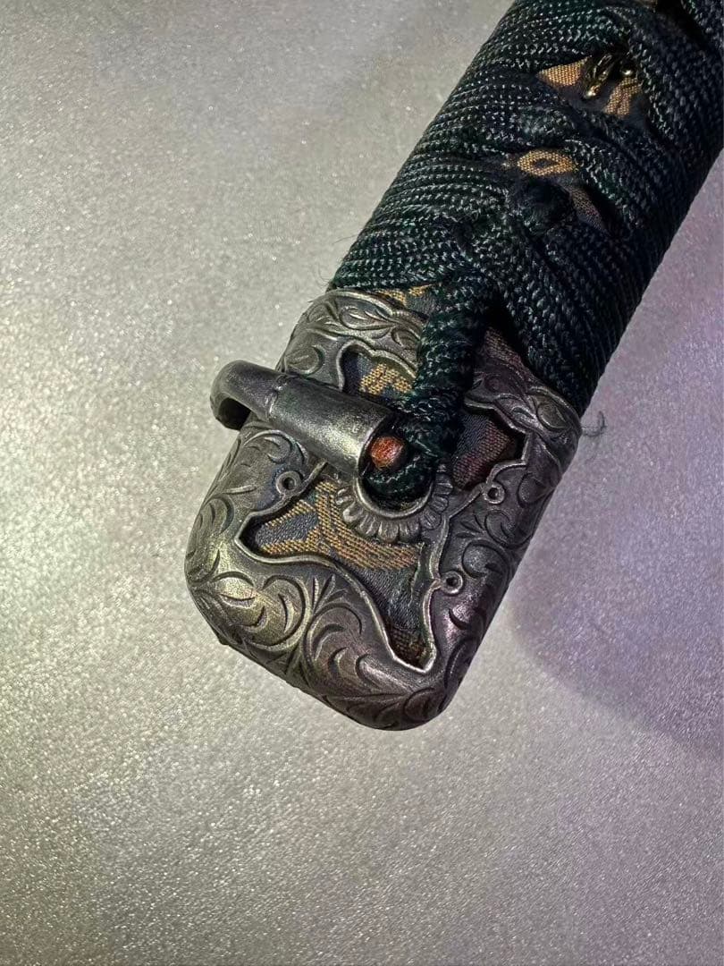 美品 模造刀 大太刀 飾り太刀 陣太刀 鞘付き全長約121cm 11O