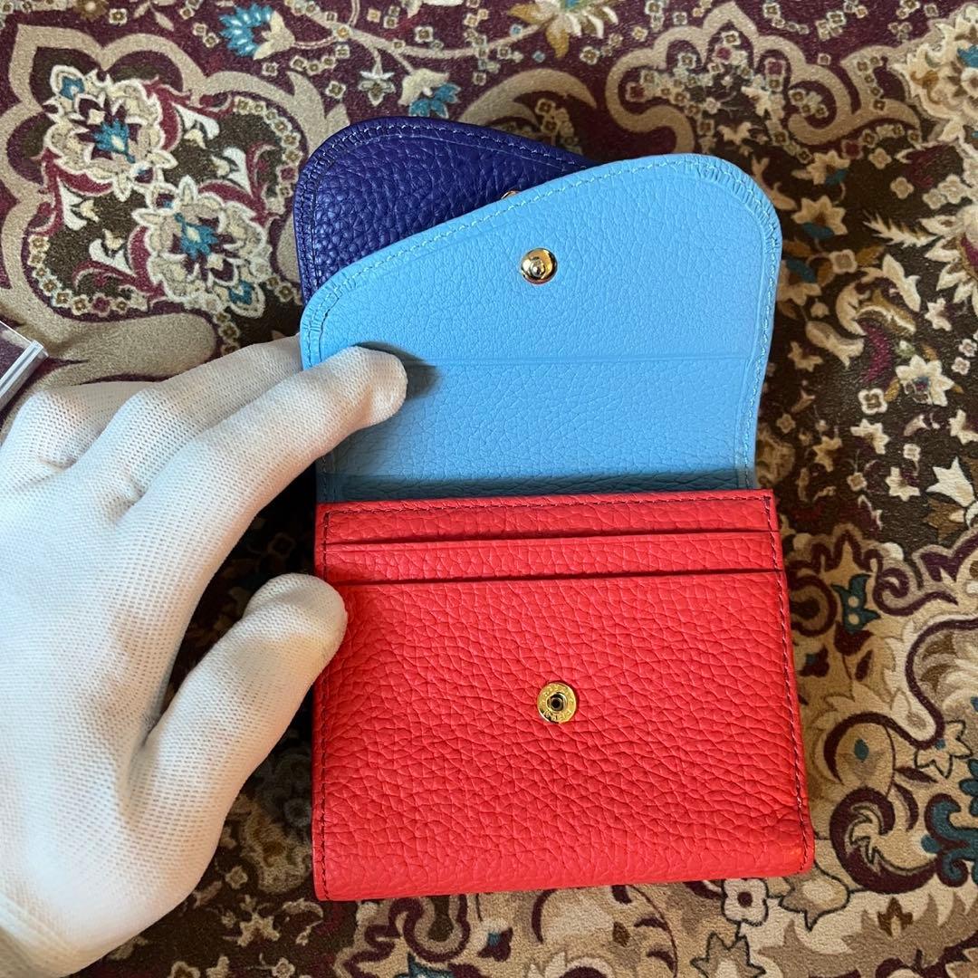 《美品》 Vivienne ダブルフラップ 二つ折り財布 マルチカラー