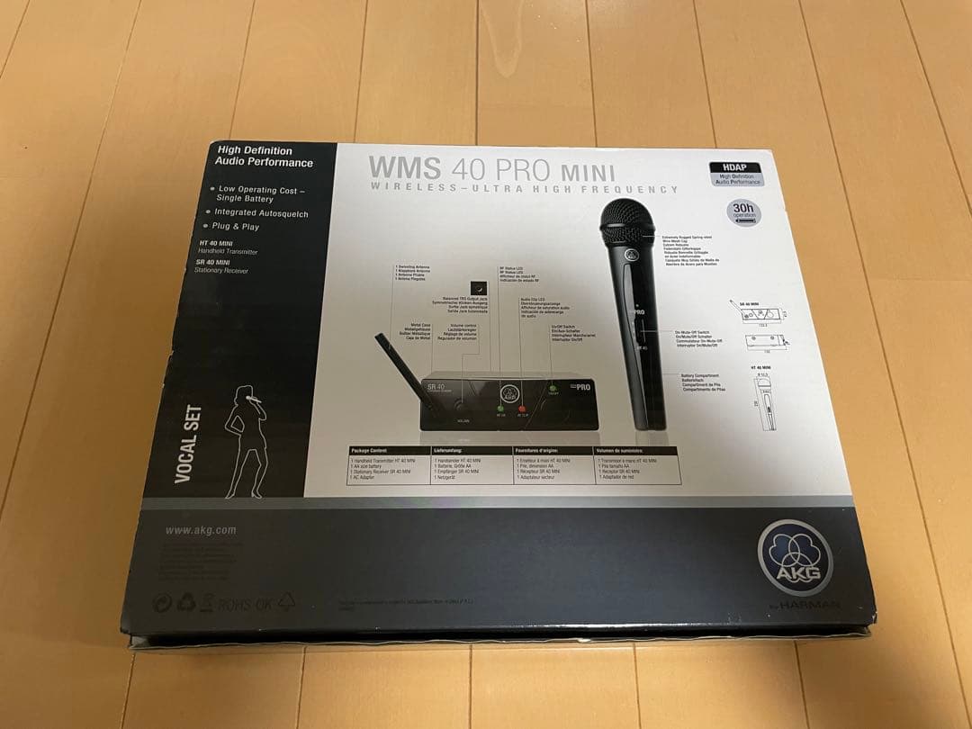 AKG ( アーカーゲー ) WMS40 PRO MINI VOCAL SET