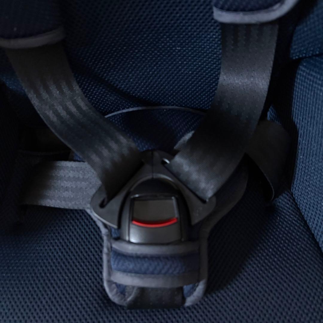 アップリカ エアグルーヴ AD ネイビー ジュニアシート…