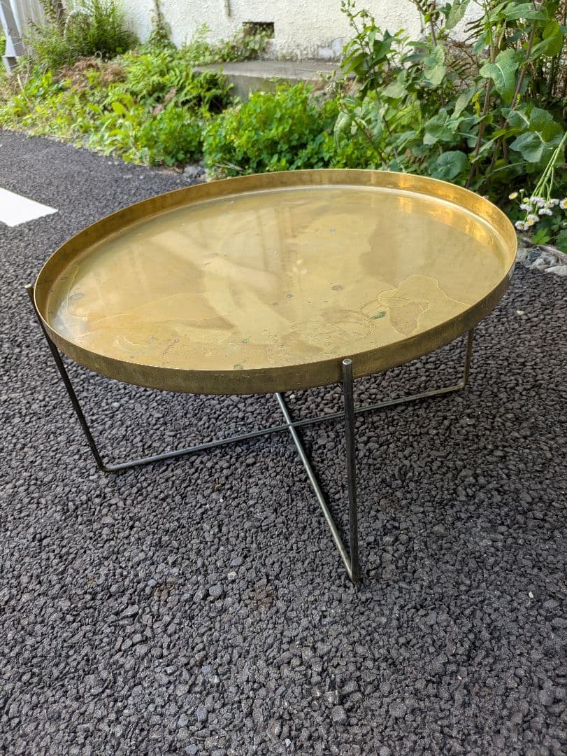 E15 イーフィフティーン CIBONE 真鍮コーヒーテーブル