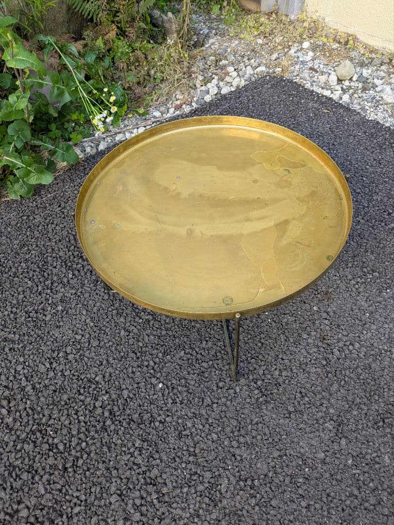 E15 イーフィフティーン CIBONE 真鍮コーヒーテーブル