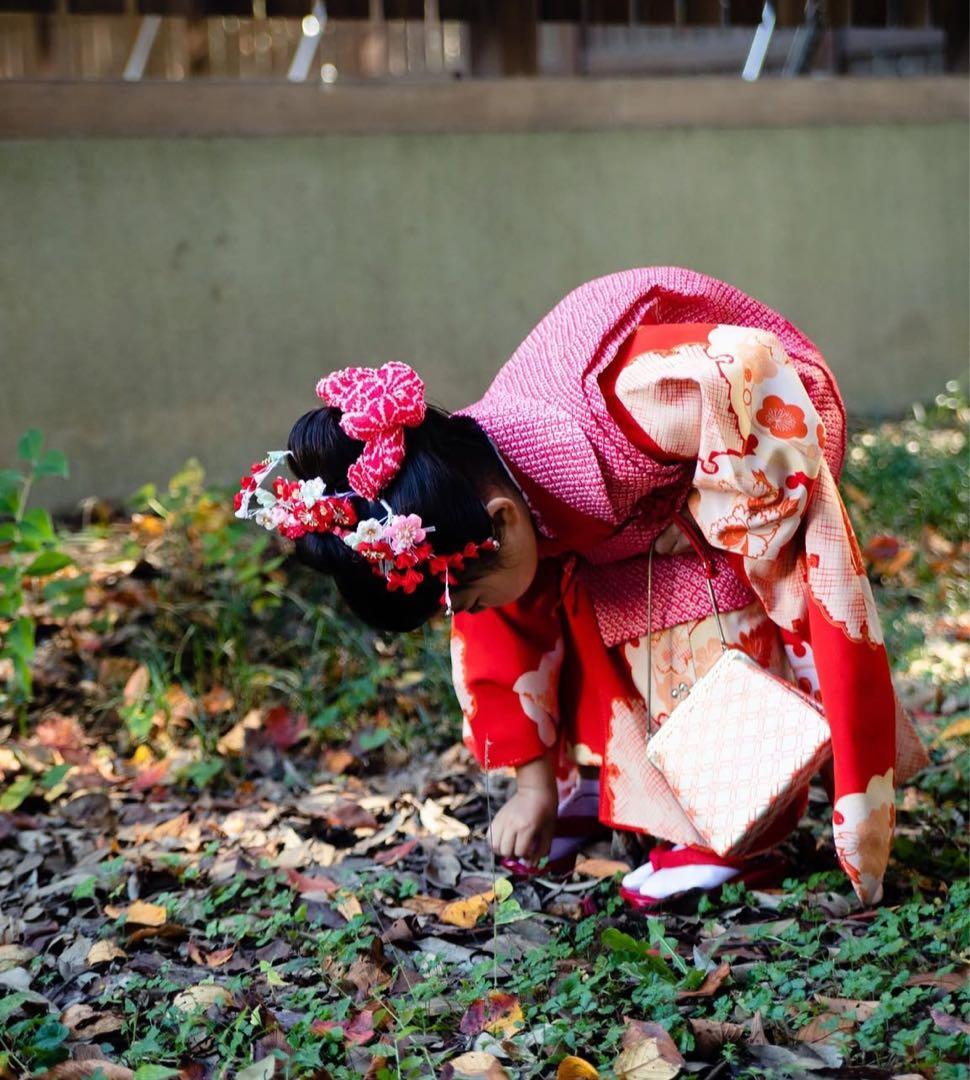 七五三 アンティーク着物セット　3歳