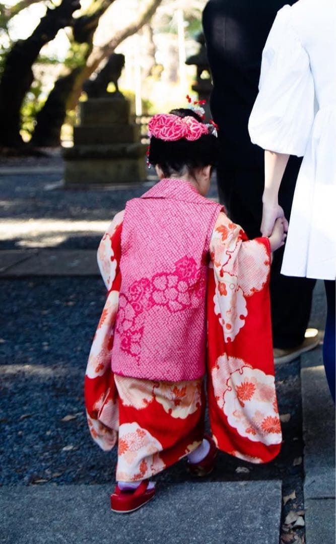 七五三 アンティーク着物セット　3歳