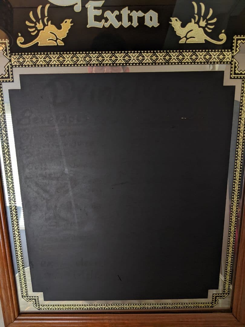 Corona Extra 　パブミラー　黒板式メニューボード