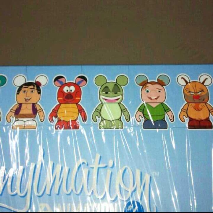 ディズニー　フィギュア　バイナルメーション　アニメーション　1　カートン