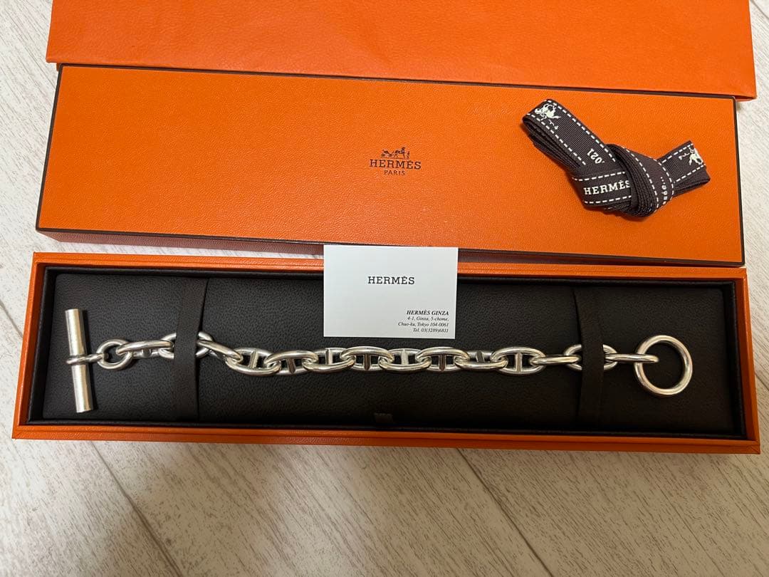 HERMES エルメス シェーヌダンクル MM 14コマ