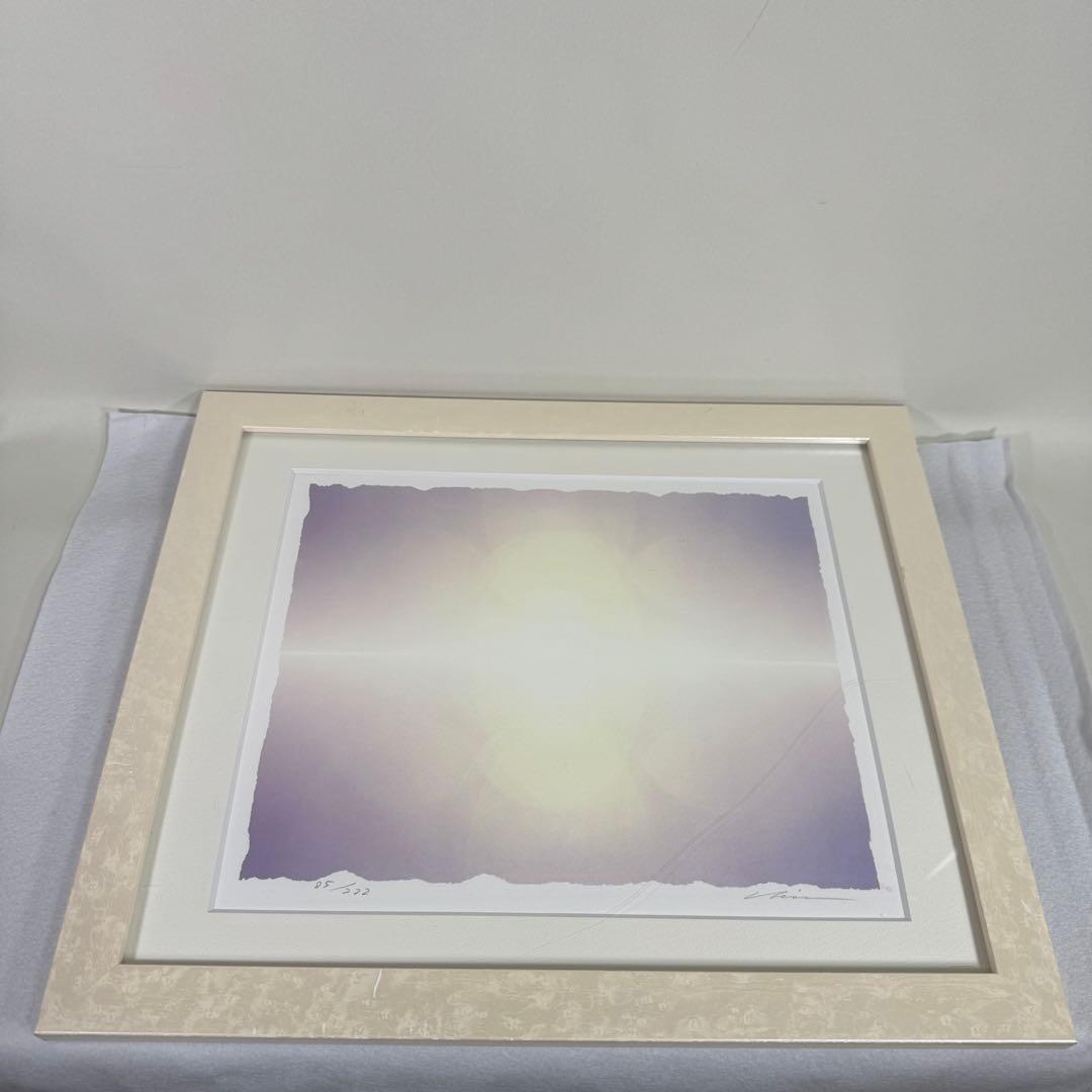 ChieArt 　直筆サイン入り版画「光の扉」　完売品　222枚限定　②