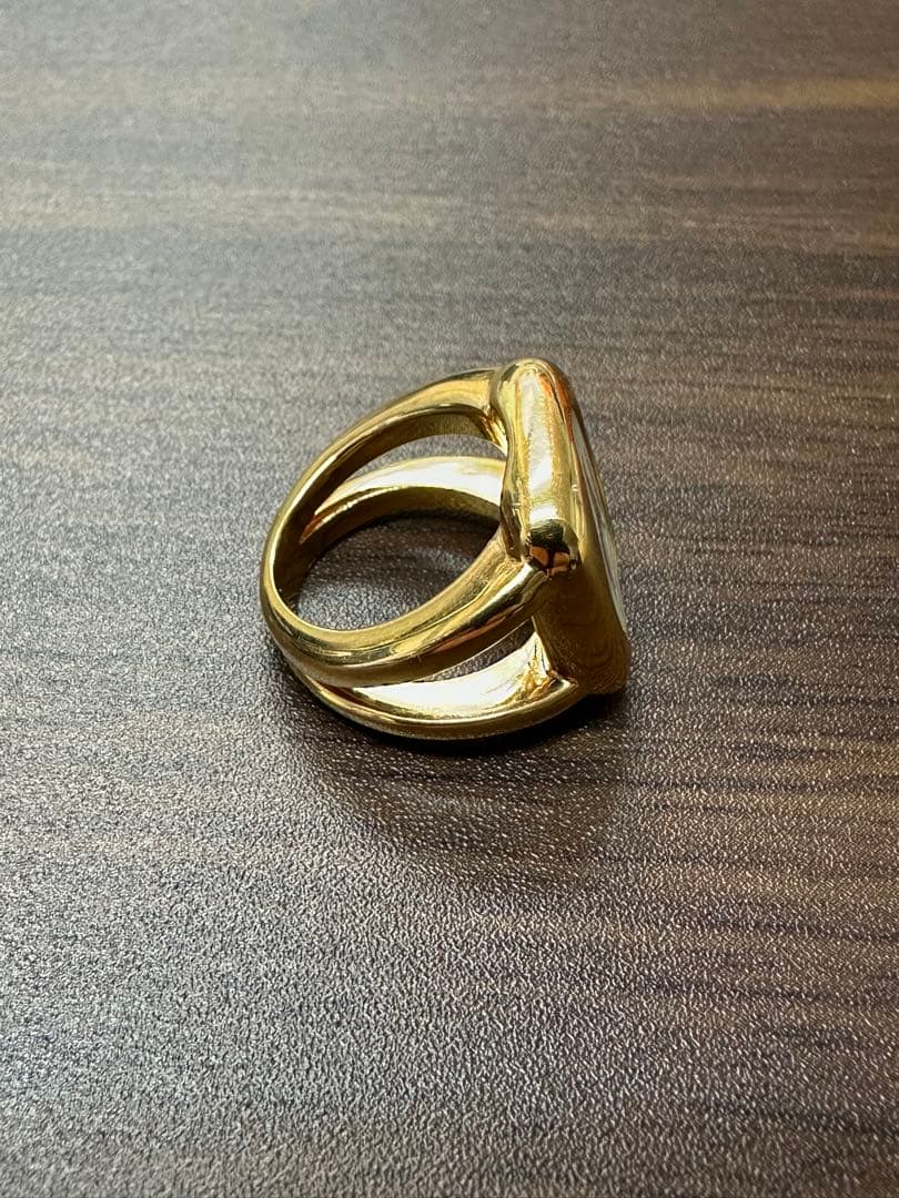 エルメス 90年代 コロゾ ホース リング GP 50号