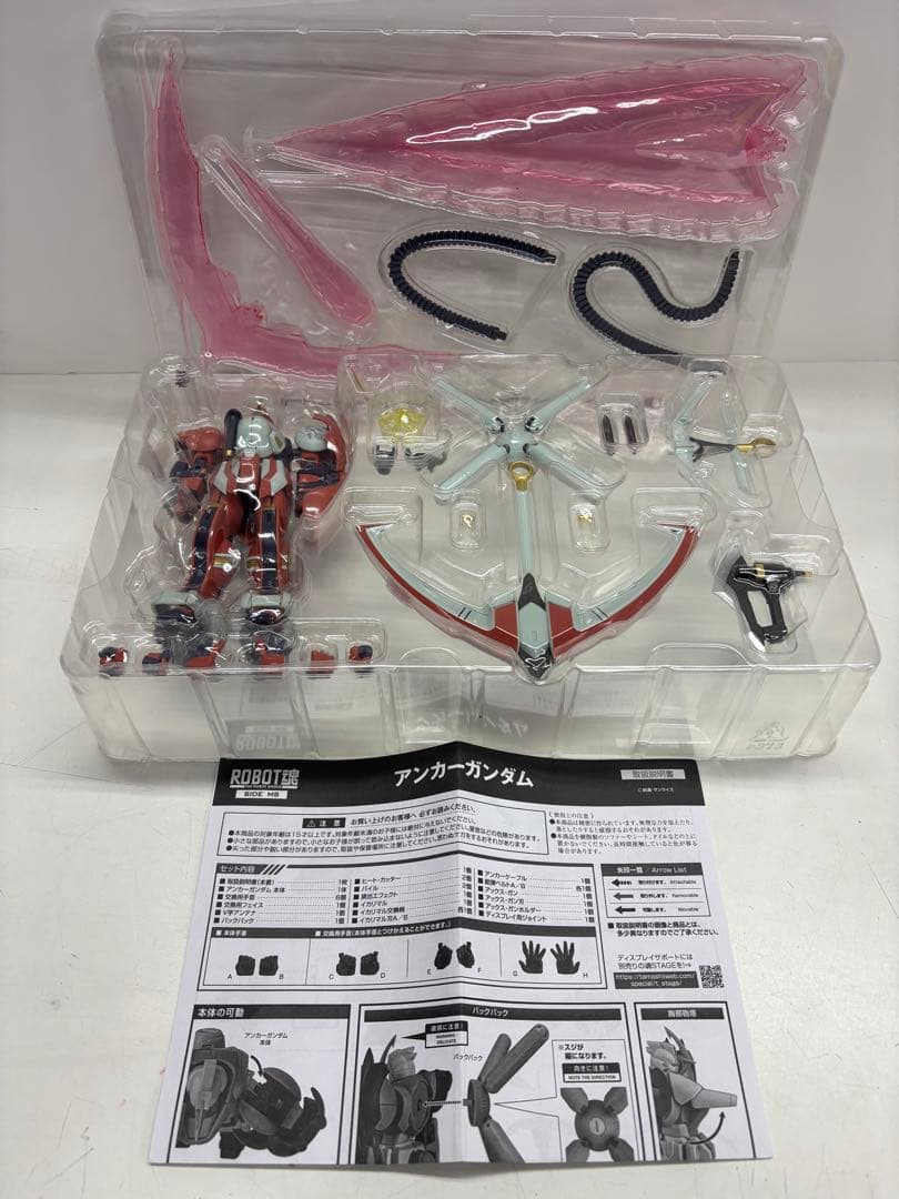 ROBOT魂 アンカーガンダム クロスボーンガンダム バンダイ