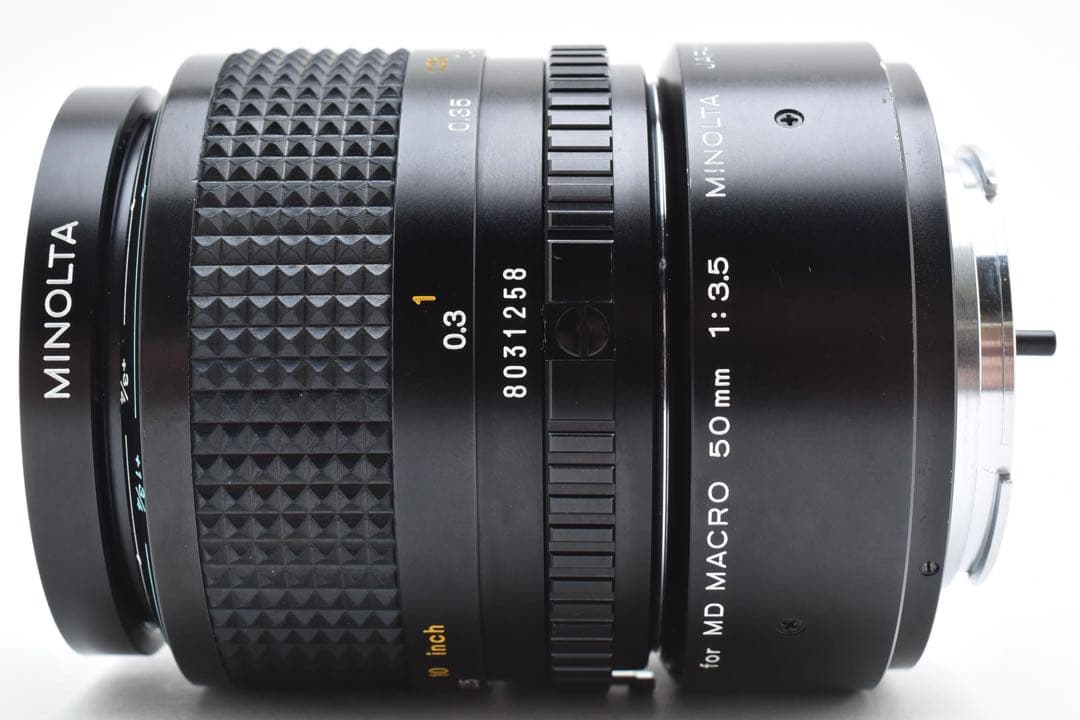 ミノルタ MINOLTA MD MACRO 50mm F3.5 単焦点
