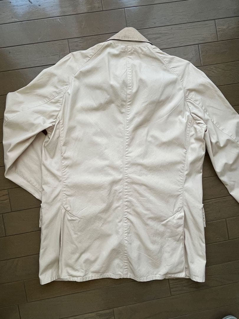 Barbour ホワイト カジュアルジャケット M