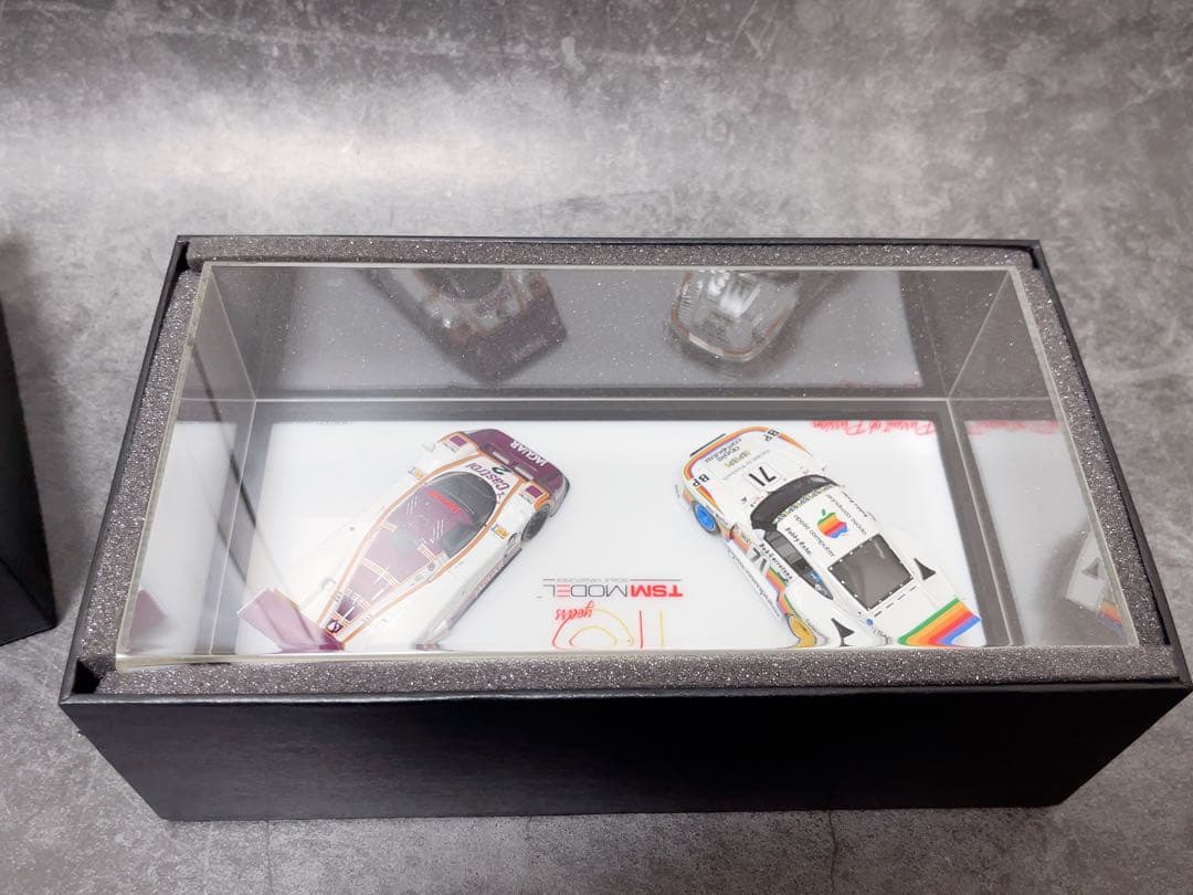 TSM MODEL 1/43 PORSCHE 935K3 、XJR9 2台セット