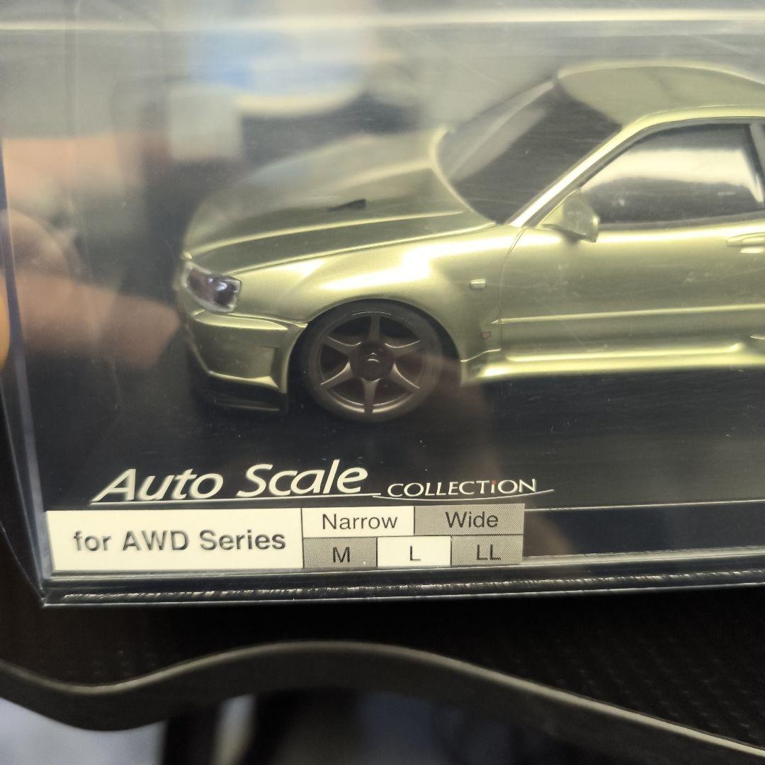 ミニッツAWDボディ　スカイラインGT-R　V.specIIニュルR34