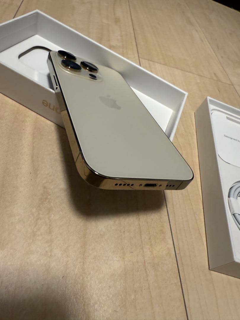 付属品ありiPhone14Pro 256GB ゴールド 新品SIMフリー