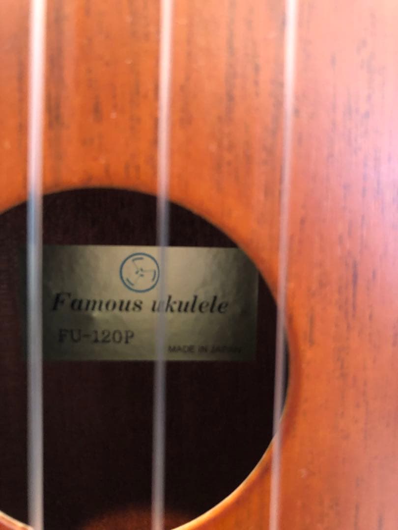 Famous FU-120P ソプラノウクレレ ソフトケース付き
