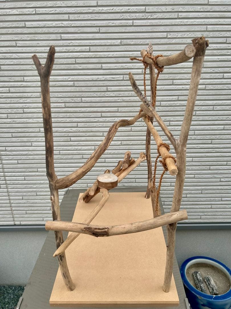 バードアスレチックジム　卓上止まり木【143】