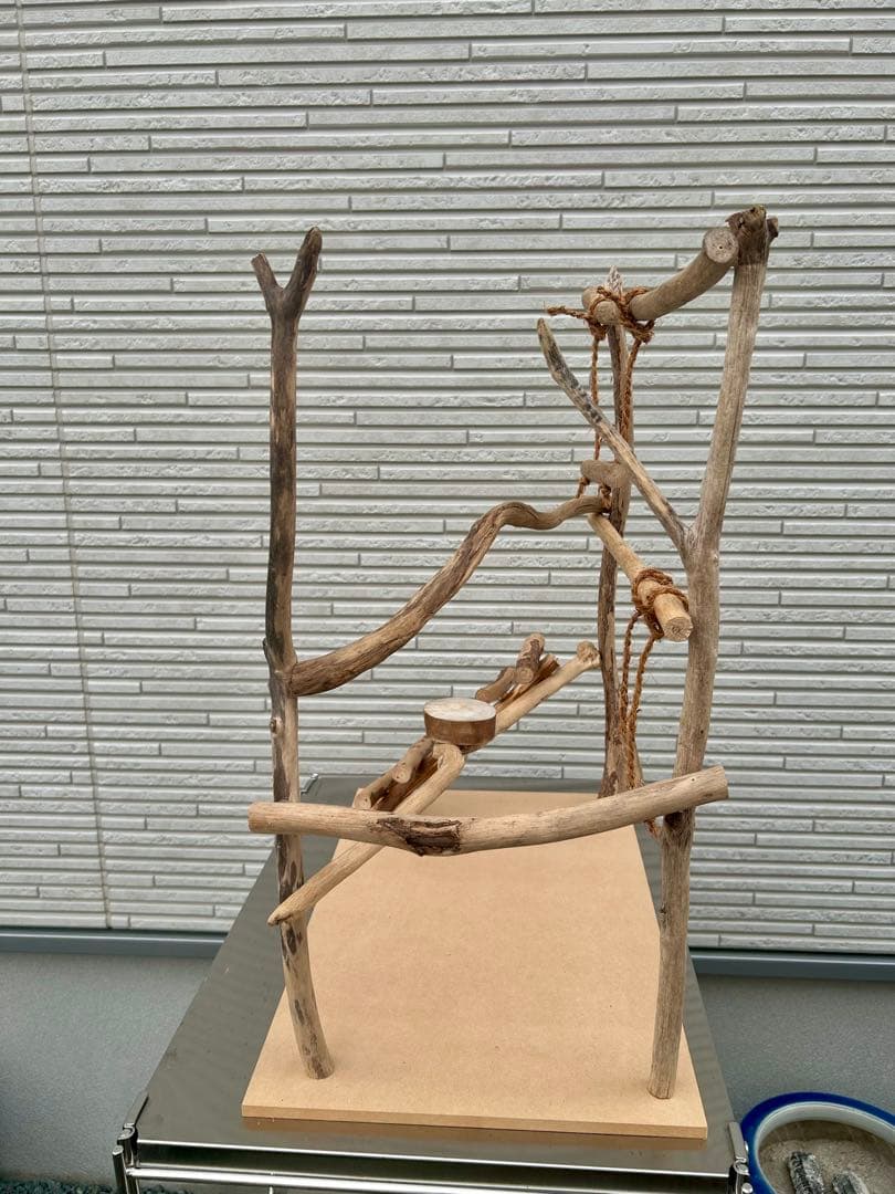 バードアスレチックジム　卓上止まり木【143】